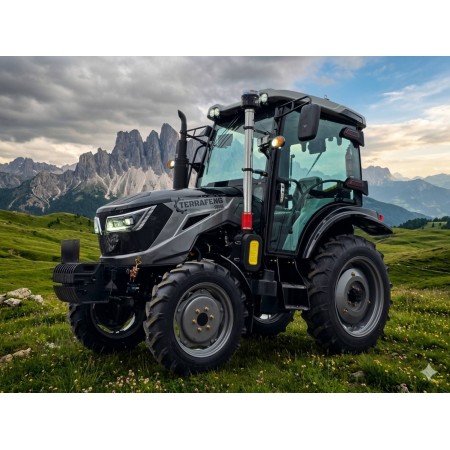 Трактор TERRAFENG 555XC, 50 к.с, заводська кабіна за кондиціонером, примусовою гідравлікою, серга + автомобільний фаркоп